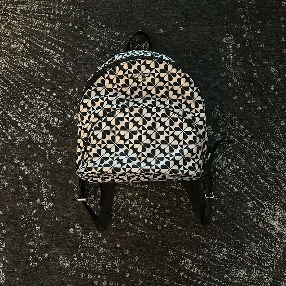 Kate Spade classic spade print Medium Mini backpack